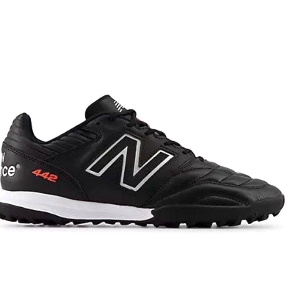 New Balance Men's Black & White Athletic Football Turf Shoes (8) 442 PRO TF V2